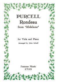 Purcell: Rondeau from 'Abdelazar' for Viola published by Fentone